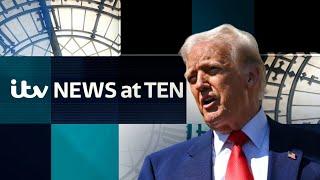 Trump freezes his tariffs a week after announcing them - watch ITV News at Ten | ITV News