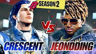 Tekken 8 ▰ CRESCENT (Claudio) vs JEONDDING (Eddy)  Ranked Matches Replays