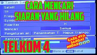 CARA MENCARI CHANNEL DI RECEIVER MPEG 2