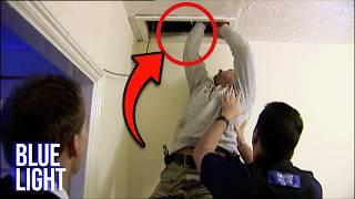 Cops Find Missing Suspect In Bizarre Hiding Spot | Traffic Cops FULL EPISODE | Blue Light