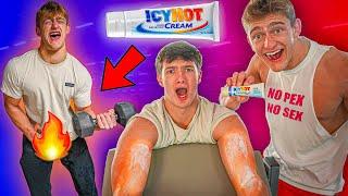 We Put Icy Hot on our N*TS in The Gym…