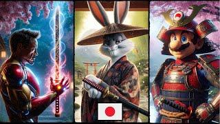 Cartoon Characters but Japanese |  All Characters 