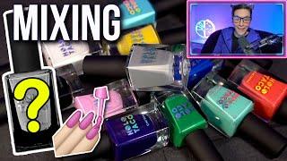 What colour do they make? Mixing my nail polish - Simply Stream Highlights