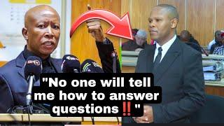 EFF Julius Malema Grilling the Prosecutor on " Firearm Discharge" Cases at Magistrates Court