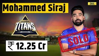 IPL 2025 Auction: Mohammed Siraj Sold To Gujarat Titans | Siraj Sold To GT | IPL Auction 2025