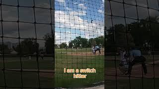 switch hitting on the spot  #baseball #switchhitting #wasthisagoodchoice #sports #class2028