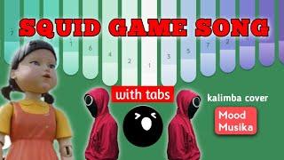 Squid Game Song - easy tabs | Kalimba Cover by Mood Musika | Keylimba App