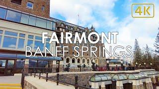 FAIRMONT BANFF SPRINGS HOTEL WALKTOUR | CANADA 2023 [4K]