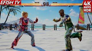 Lidia vs Eddy Gordo (Hardest AI) - Tekken 8