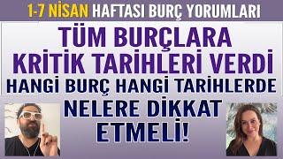 1-7 NİSAN 12 BURÇ YORUM TÜM BURÇLAR BU TARİHE DİKKAT HANGİ BURÇ HANGİ TARİHLERDE NEYE DİKKAT ETMELİ