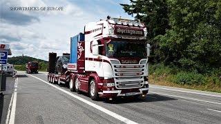 Abfahrt der Trucks vom Truck Grand Prix 2019 am Nürburgring