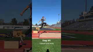 How to Long Jump: Level 2 Flight Technique - The Hang