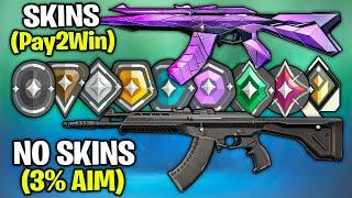 Proof that Skins are Pay2Win... (All Ranks Tested)