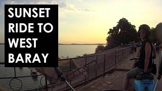 Moto-vlog: come for a ride with us to beautiful Wat Svay Romiet & West Baray for sunset in Siem Reap