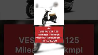 Top 5 Best Mileage Scooters In India ||2024 #top10 #scooty #activa #trending