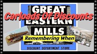 Great Eastern Mills Discount Department Store, NJ {The 1950's} {Color Photographs And Story}