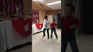 Jaden & Juju dancing