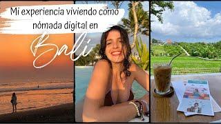 cómo es VIVIR EN BALI | experiencia viajando sola, como nómada digital, mosquitos, seguridad...