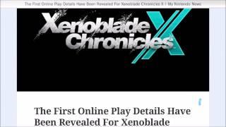 OBA Video: Xenoblade Chronicles X & Splatoon & Zelda TV Series News