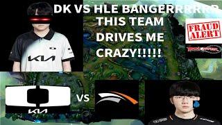 THIS TEAM DRIVES ME CRAZY - DK VS HLE - LCK SPRING 2025