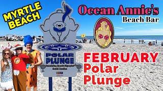 Polar Plunge at Ocean Annie's in Myrtle Beach for Special Olympics