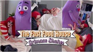 Grimace SHAKES -- Full Episode W/ BLOOPERS! -- The Fast Food House