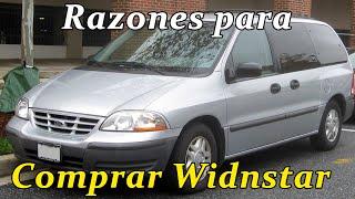 RAZONES PARA COMPRAR UNA FORD WINDSTAR | 1995-2003