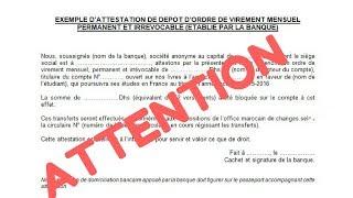 LE DOCUMENT CLÉ POUR EVITER UN REFUS DE VISA !!! IMPORTANT !!