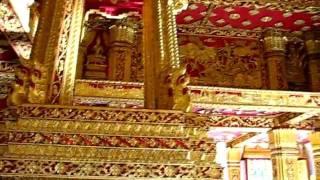 Inside the former Royal Temple, Luang Prabang, Laos