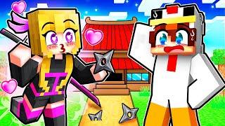 Une NINJA Crush sur MOI sur Minecraft !