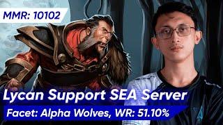 CML New Meta LYCAN 5 Pos | Dota 2 Support Pro Gameplay 7.37