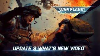 War Planet Online Update 3 what's New video