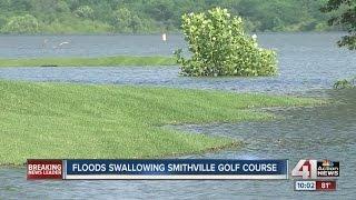 Smithville golf course floods after rain