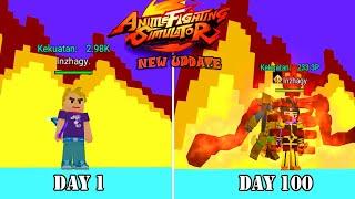 100 Days In Anime Fighting Simulator (End) | Garena BlockmanGo