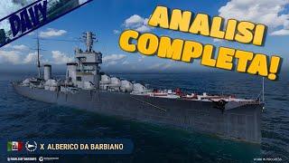 ALBERICO DA BARBIANO,FOLLIA ITALIANA CON 16 CANNONI DA 90mm SAP! WORLD OF WARSHIPS ITA (analisi)