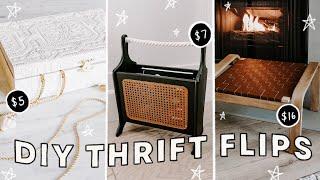 DIY THRIFT FLIPS | Extreme Room Decor Hacks with XO, Macenna