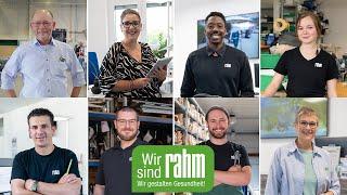 Wir sind rahm - Wir gestalten Gesundheit!