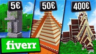 Ich kaufe NEUE MINECRAFT STRUKTUREN für 5€, 50€ und 400€