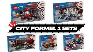 ️2025 Formel 1 Sets von LEGO CITY