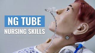 NG Tube Insertion Procedure | Clinical Skills