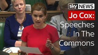 Jo Cox: Her Speeches In The Commons