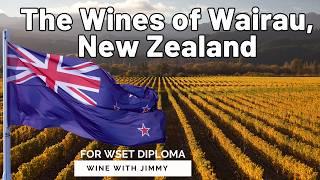 New Zealand's Marlborough  Wairau Valley for WSET Level 4 (Diploma)