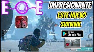 PROJECT:E.O.E.ES IMPRESIONANTE ESTE NUEVO SURVIVAL PARA PCY DISPOSITIVOS MOVILESBETA GAMEPLAY