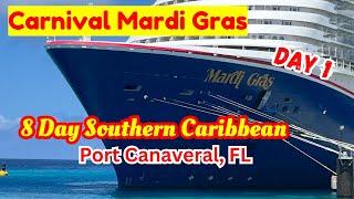 Carnival Mardi Gras/Embarkation Dinner at ChiBang and Rock Show/Day 1/August 2024