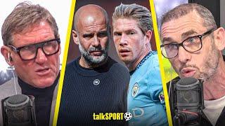 "WAKE UP!" Simon Jordan & Martin Keown CLASH On Man City's Season Amid De Bruyne Exit!