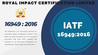 IATF | Automotive industry quality management system | #iso #royalimpactcertificationltd #iatf16949