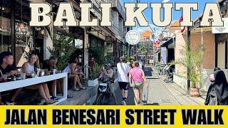 Bali Kuta Indonesia Street Walking Tour Today 2024