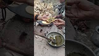 Village Life#Makkayi ki roti#Lassi or Saag#share #subscribe #pure Imrandu..