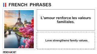 Learn French I Thoughts and Phrases # 0002