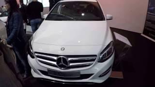 MERCEDES BENZ B-CLASS FACELIFT W246 !! ZIRRUS WHITE COLOUR !! WALKAROUND AND INTERIOR !! B180 !!